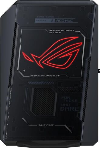 ROG NUC (2025) Gaming Mini PC with Intel® Core™ Ultra 9 (Series 2) ARL-HX CPU, NVIDIA® GeForce RTX™ 5070 Mobile GPU, 32GB DDR5 RAM, 1TB NVMe SSD, Thunderbolt™ 4, Triple-Fan Cooling, and ARGB Lighting in Saudi Arabia