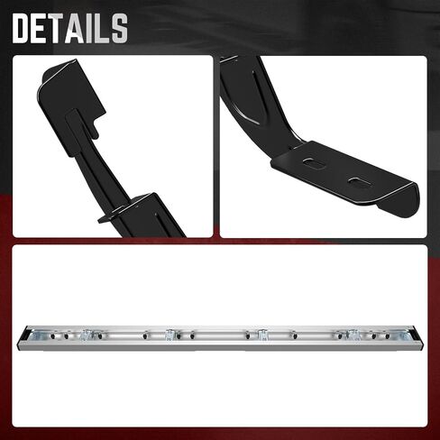 لوحة تشغيل DNA MOTORING مقاس 6 بوصات مصنوعة من الفولاذ المقاوم للصدأ متوافقة مع 07-18 Silverado/Sierra 1500، 07-19 Silverado 2500HD 3500HD Crew Cab، STEPB-ZTL-8017 in Kuwait