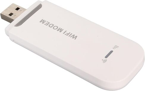 aqxreight Portable 4G WiFi Router with 150Mbps Speed and SIM Card Slot for Up to 10 Users for Office Travel and Home Use (White) in Saudi Arabia