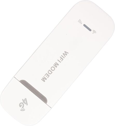 aqxreight Portable 4G WiFi Router with 150Mbps Speed and SIM Card Slot for Up to 10 Users for Office Travel and Home Use (White) in Saudi Arabia