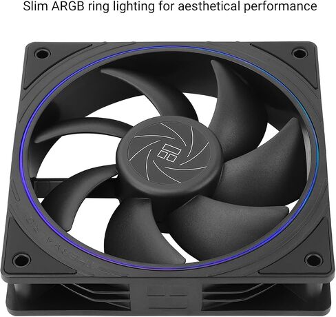 ثيرمال رايت مروحة تبريد وحدة المعالجة المركزية TL-S12W X3 مقاس 120 ملم، مروحة كمبيوتر صامتة 4 سنون مع محمل S-FDB متضمن، مروحة تبريد تصل الى 1500 دورة في الدقيقة (ابيض) in Saudi Arabia