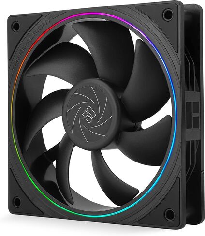 ثيرمال رايت مروحة تبريد وحدة المعالجة المركزية TL-S12W X3 مقاس 120 ملم، مروحة كمبيوتر صامتة 4 سنون مع محمل S-FDB متضمن، مروحة تبريد تصل الى 1500 دورة في الدقيقة (ابيض) in Saudi Arabia