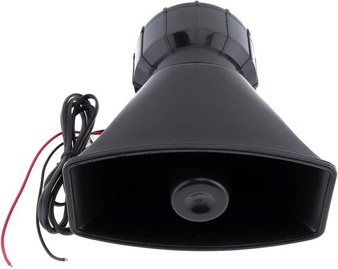 سيارة صفارة الإنذار قرن 12V 3 نغمة مركبة صفارة الإنذار مع نظام مكبر صوت ميكروفون با 100W مكبر للصوت الطوارئ مع الميكروفون لزارب شاحنة شاحنة 12 فولت in Saudi Arabia