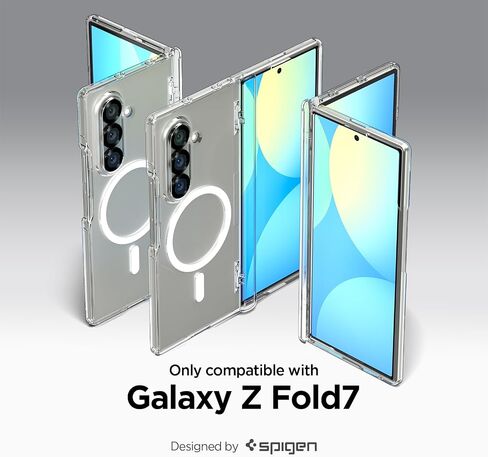Spigen for Galaxy Z Fold 7 Case ، Ultra Hybrid Pro Magfit in Kuwait