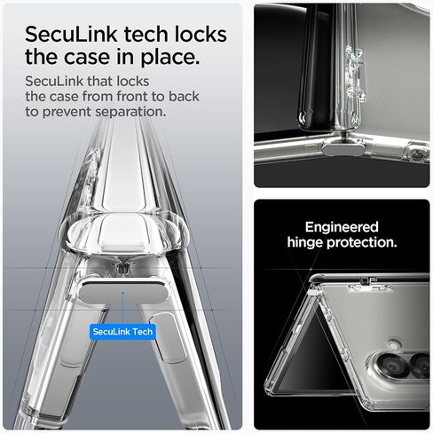 Spigen for Galaxy Z Fold 7 Case ، Ultra Hybrid Pro Magfit in Kuwait