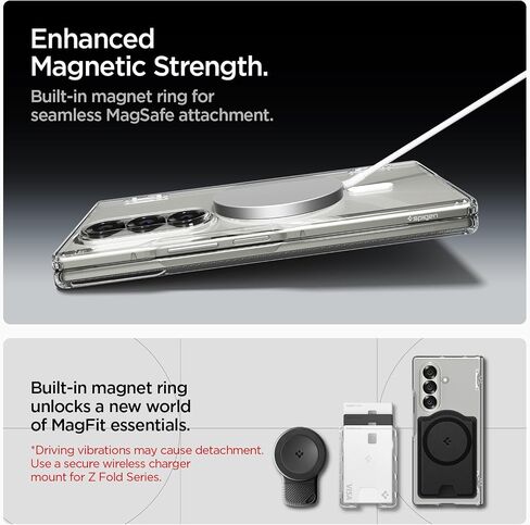 Spigen for Galaxy Z Fold 7 Case ، Ultra Hybrid Pro Magfit in Kuwait
