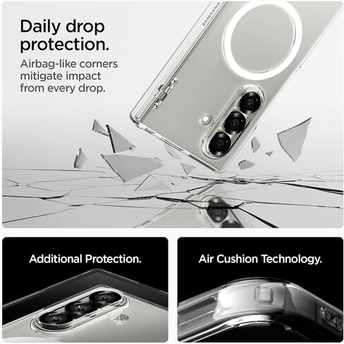 Spigen for Galaxy Z Fold 7 Case ، Ultra Hybrid Pro Magfit in Kuwait
