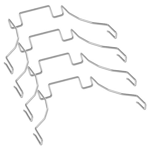 4 PCS CPU Heatsink Fan Buckle, Computer Mainboard CPU Radiator Fan Fixing Clip, CPUs Radiator Fans Hook Fixed Bracket Pc Mainboard CPUs Radiators Fans Wire Buckle Upper Hook Type Fixing Clips for 9cm in Saudi Arabia
