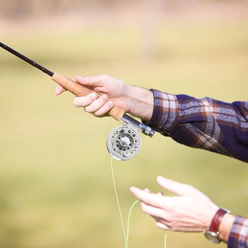 Metal Fly Fishing Reel Full Metal Design Left/Right Hand Interchangeable Lightweight Fishing Gear for Anglers in Kuwait