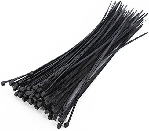 SYD CHEN 4 Inch White Zip Ties (1000 Pieces), 18lb Strength, Nylon Cable Wire Ties in Kuwait