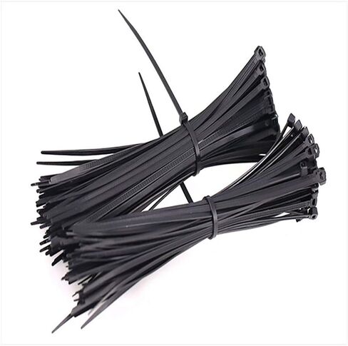SYD CHEN 4 Inch White Zip Ties (1000 Pieces), 18lb Strength, Nylon Cable Wire Ties in Kuwait