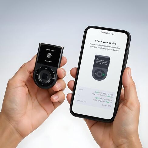 محفظة D'CENT البيومترية 2X Pack-Cryptocurrency Hardware Wallet-Bluetooth in Saudi Arabia