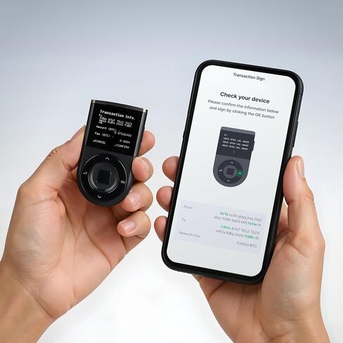 محفظة D'CENT البيومترية 2X Pack-Cryptocurrency Hardware Wallet-Bluetooth in Saudi Arabia