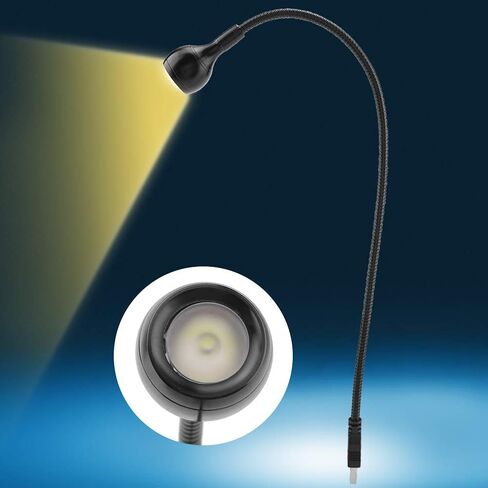 Sonew USB LED LAM مصباح محمول مصباح مكتب محمولة لقراءة المكتب المنزلي 1W مرنة الرقبة USB (ضوء دافئ) in Saudi Arabia