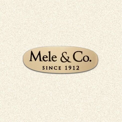 Metallic Gold Faux Leather Luna Travel Jewelry Case by Mele & Co. in Kuwait