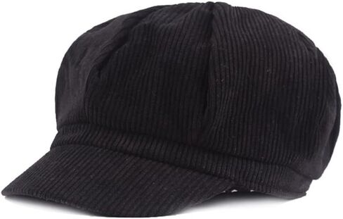 قبعة Corduroy Newsboy للنساء للنساء الشتاء الخريف كاب المثمن قبعات خمر دلو الخريف البريطاني الخريف قبعة أزياء الخريف in Saudi Arabia