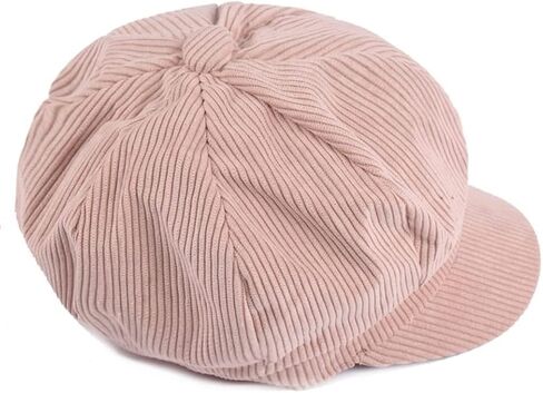 قبعة Corduroy Newsboy للنساء للنساء الشتاء الخريف كاب المثمن قبعات خمر دلو الخريف البريطاني الخريف قبعة أزياء الخريف in Saudi Arabia