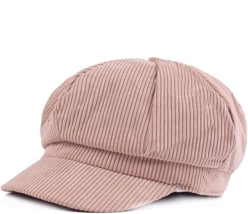 قبعة Corduroy Newsboy للنساء للنساء الشتاء الخريف كاب المثمن قبعات خمر دلو الخريف البريطاني الخريف قبعة أزياء الخريف in Saudi Arabia