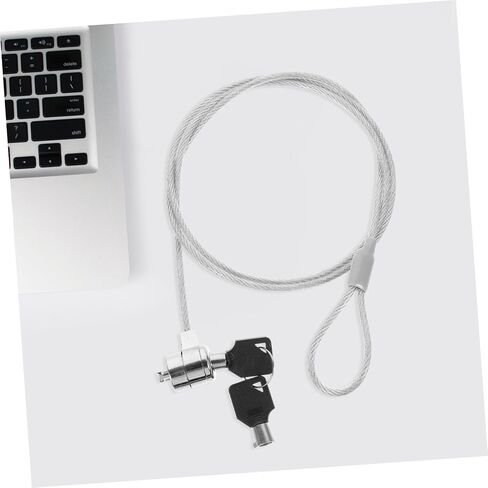 Homoyoyo 2sets Laptop Locking Cable for Laptop Accessories Electronic Lock Security Hardware in Saudi Arabia