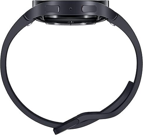 Samsung Galaxy Watch 6 44 ملم ساوقة ذكية من الألومنيوم مع تعقب اللياقة البدنية ، مراقبة القلب ، مستشعر BIA ، التدريب المتقدم للنوم ، البلوتوث - الجرافيت (متجدد) in Saudi Arabia