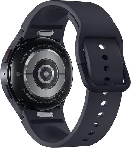 Samsung Galaxy Watch 6 44 ملم ساوقة ذكية من الألومنيوم مع تعقب اللياقة البدنية ، مراقبة القلب ، مستشعر BIA ، التدريب المتقدم للنوم ، البلوتوث - الجرافيت (متجدد) in Saudi Arabia