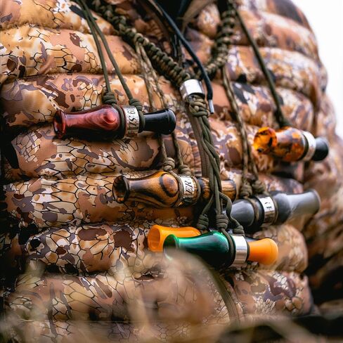 Dubar OG Double Reed Duck Call | Mallard Duck Call | برميل الاكريليك الخضراء in Kuwait