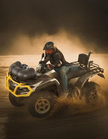 مكبر صوت Kemimoto ATV 8 بوصة 8 بوصة من شريط صوت ATV ATV مع أوضاع الضوء RGB ، مكبرات الصوت الكاملة 2x مكبرات الصوت 2x مكبرات الصوت المتوافقة مع Polaris Sportman Fourstrax Can Am Outlander in Saudi Arabia