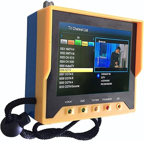 الباحث عن الأقمار الصناعية الرقمية ، KPT-356H 3.5 بوصة TFT LCD متعددة الوظائف (DVB-S/S2) مكتشف الأقمار الصناعية الرقمية 6933 V8 Finder2 ، Matelite Finder Meter in Kuwait