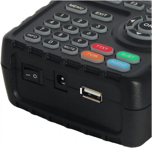 الباحث عن الأقمار الصناعية الرقمية ، Satfinder DVB S2 DVB-S2 Digital Satellite Meter MPEG-2/MPEG-4 WS 6916 Full HD H.264 مع بطارية الأسد ، مكتشف الأقمار الصناعية in Kuwait