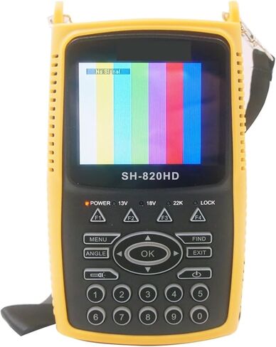 Finder Digital Satellite Satellite ، SH-820HD ACM DVB-S2 DVB-T/T2 CCTV COMBO VS V8 Finder 2 Digital Satellite Meter Finder H.265 KPT-717TS HEVC ، MATER MATER MATER (DVB-S2 T2 CCTV) in Kuwait