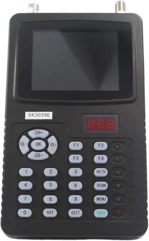 الباحث عن الأقمار الصناعية الرقمية ، SAT DVB-S2 FTA MPEG-4 Signal Finder دعم AHD/TVI/CVI اختبار فيديو CCTV Camera LCD Backlight in Kuwait
