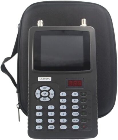 الباحث عن الأقمار الصناعية الرقمية ، SAT DVB-S2 FTA MPEG-4 Signal Finder دعم AHD/TVI/CVI اختبار فيديو CCTV Camera LCD Backlight in Kuwait
