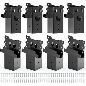 Elevator Bracket with Screws, Deer Stand Brackets 4x4, Deers Blind with Powder Coating Outdoor for Hunting Box Elevated Platform Tree in Saudi Arabia