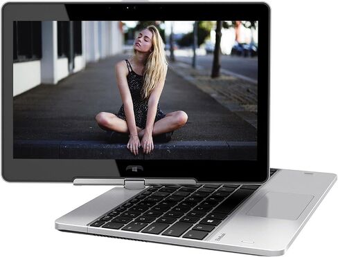 2018 Newest HP EliteBook Revolve 810 G3 Laptop PC 11.6" HD LED-Backlit Touchscreen Intel i5-5200U Processor 8GB RAM 128GB SSD Spill-Resistant Backbit-Keyboard 802.11ac Webcam Windows 10 Pro-Silver in Saudi Arabia