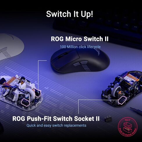P722 ROG KERIS II Origin/BLK Gaming Mouse in Saudi Arabia