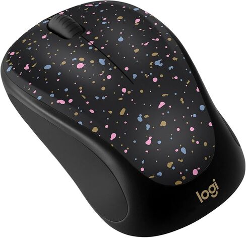 Logitech Plug & Play Optical Wireless Mouse - Speckle 910-007272 in Saudi Arabia