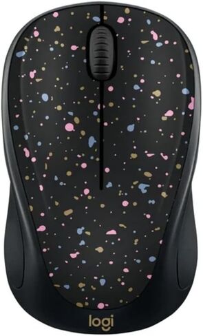 Logitech Plug & Play Optical Wireless Mouse - Speckle 910-007272 in Saudi Arabia