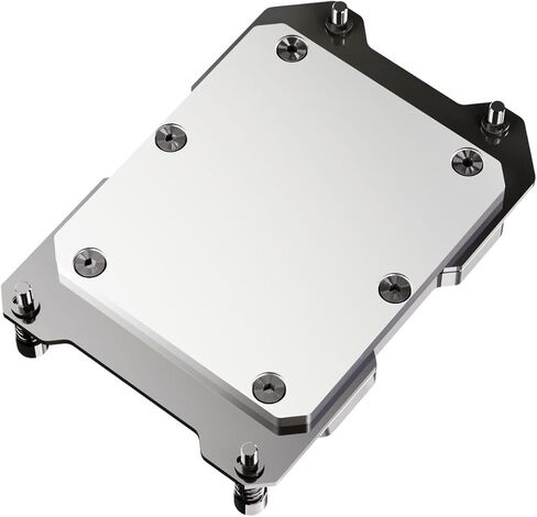 Bykski CPU-SRSP3-X (LGA4094) EPYC Server CPU Water Cooling Block - Full Metal - Nickel Plated - Gray (Socket SP3) in Saudi Arabia