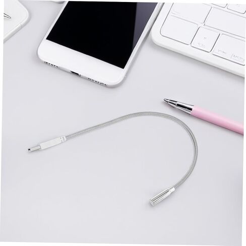 USB LED Keyboard Light Flexible Gooseneck Eye Protection Lamp for Laptop Desktop Mini USB Night Light for Reading Studying 2-Pack in Saudi Arabia