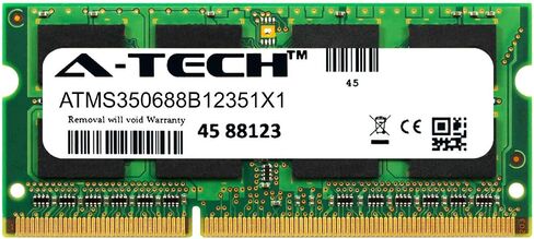 وحدة 8 جيجا بايت A-Tech لـ Lenovo ThinkPad T450 المحمول والكمبيوتر المحمول متوافق مع DDR3/DDR3L PC3-12800 1600MHz ذاكرة ذاكرة (ATMS350688B12351X1) in Kuwait