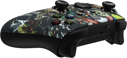 Custom Controllerzz Scary Party Controller Bundle – Includes Scary Party Custom Wireless Controller for Xbox Series X/S, Xbox One, PC & Braided USB-C Cable & Universal Protective Case in Kuwait