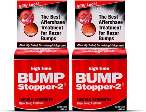 High Time Bump Stopper-2 0.5 Ounce Double Strength Treatment (14ml) (2 Pack) in Saudi Arabia