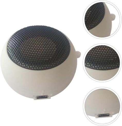 NUOBESTY Mini USB Rechargeable Wired Speaker Compact Desktop External Speaker with Aux Input for Laptop Phone Tablet in Saudi Arabia