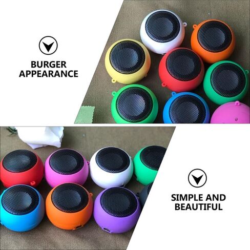 NUOBESTY Mini USB Rechargeable Wired Speaker Compact Desktop External Speaker with Aux Input for Laptop Phone Tablet in Saudi Arabia