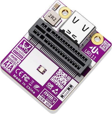 UR111 SSD Adapter NVME & SATA إلى USB 3.2 Gen2 Card ، RTL9210C Controller ، 10GBPS HIGH in Saudi Arabia