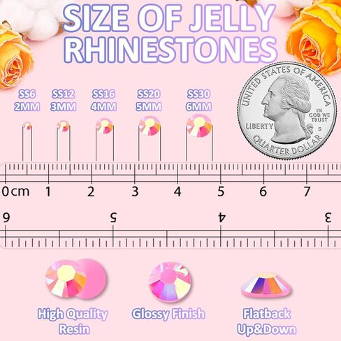 5000Pcs 4mm Resin Jelly Rhinestones with 3Pcs 10ml B7000 Jewelry Glue for Crafting, Black Non Hotfix Flatback Gems, Bedazzling Crystal Bulk for DIY Crafts Clothing Tumblers Shoes Fabric in Saudi Arabia