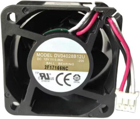 DV04028B12U Fan 4CM for 12V 0.66A 4028 40X40X28MM 3-Wire Cooling Fan in Saudi Arabia