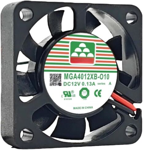 MGA4012XB-O10 FAN 4CM لـ 12V 0.13A 4010 40x40x10mm 2-ware fan in Saudi Arabia