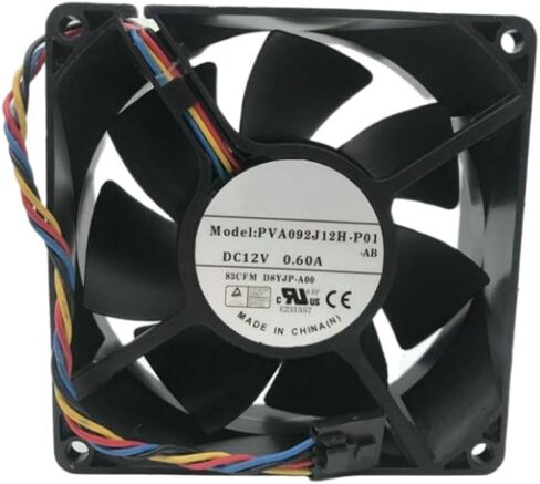PVA092J12H-P01 Fan 9cm لـ 12V 0.60a 9032 90x90x32mm 4-ware مروحة التبريد in Saudi Arabia