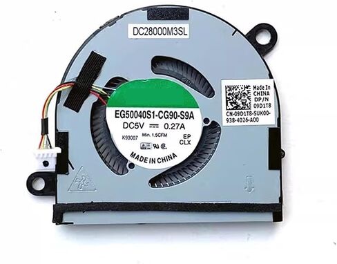 مروحة تبريد CPU CPU لجهاز الكمبيوتر المحمول لـ 9410 7400 2-in-1 09d1t8 in Saudi Arabia